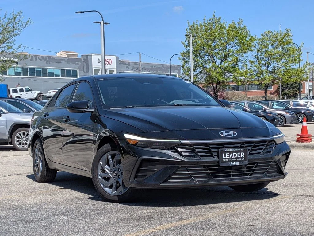 Used 2024 Black Hyundai Blue image 1