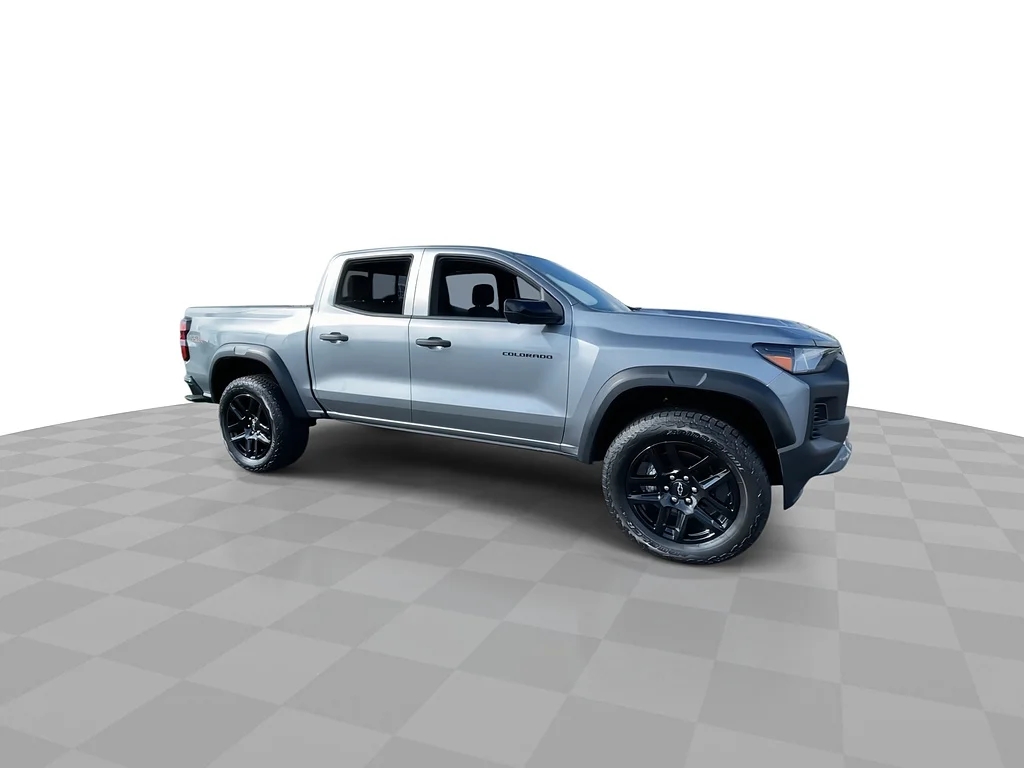 Used 2023 Sterling Gray Metallic Chevrolet Trail Boss image 3