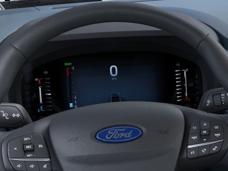 New 2025 Space White Metallic Ford XLT image 13
