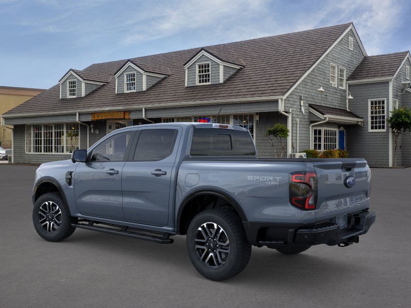 New 2024 Azure Gray Metallic Tri-Coat Ford LARIAT image 4