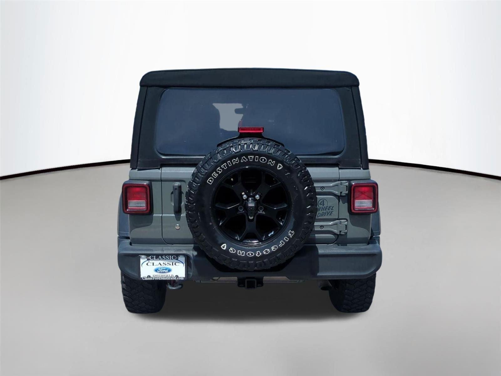 Used 2020 Sting-Gray Clearcoat Jeep Willys image 4