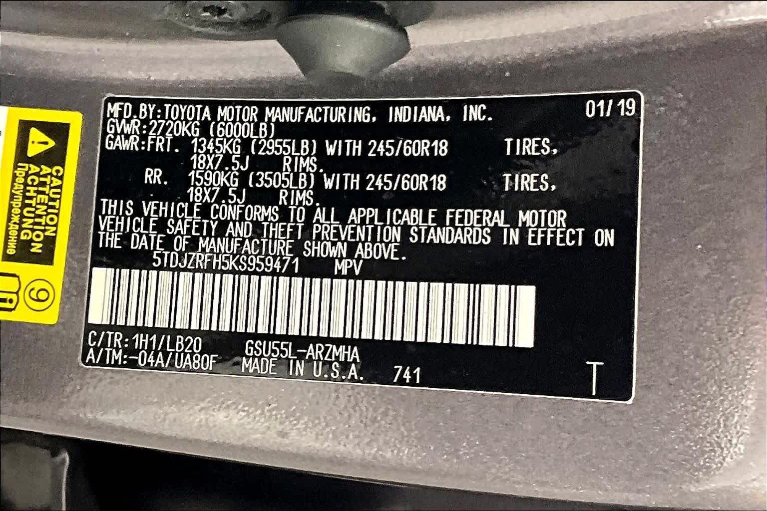 2019 Toyota Highlander XLE - Photo 34