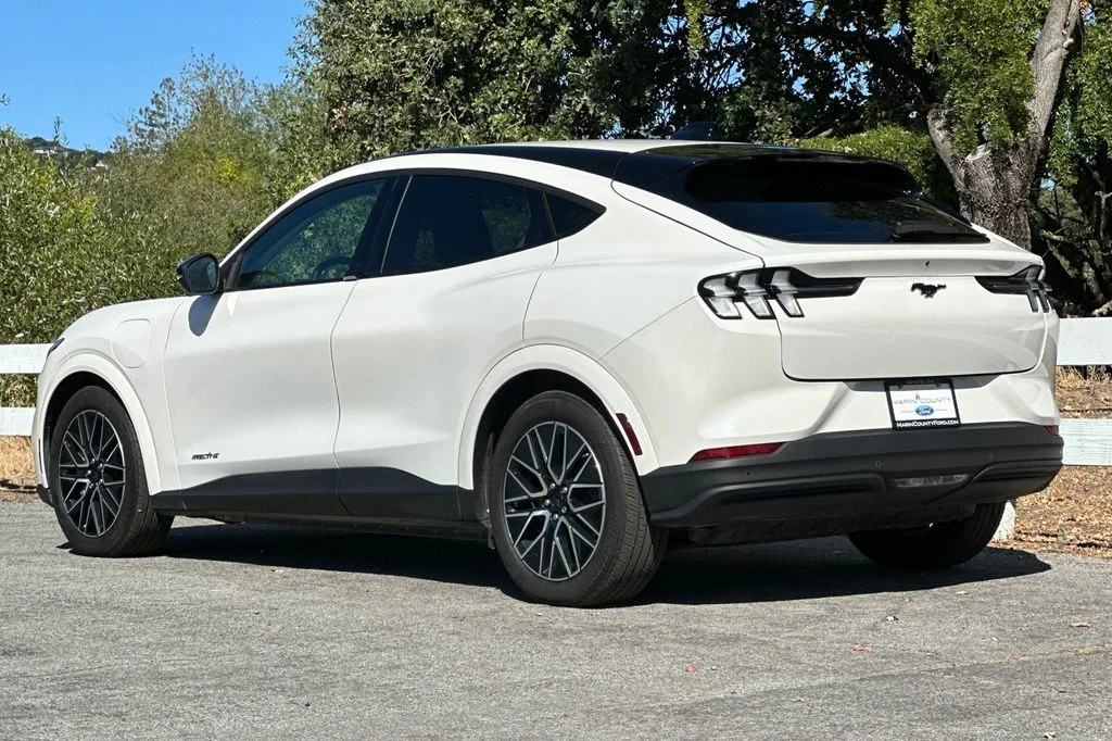 Used 2025 White Metallic Ford Premium image 6