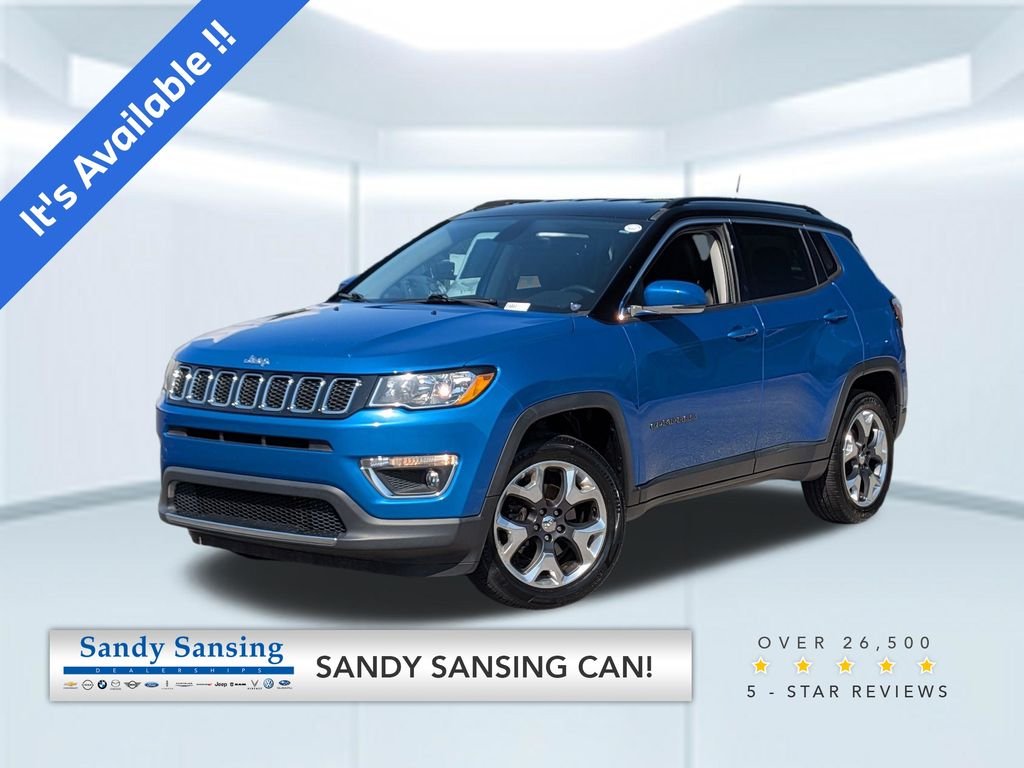 Used 2018 Blue Jeep Limited image 1