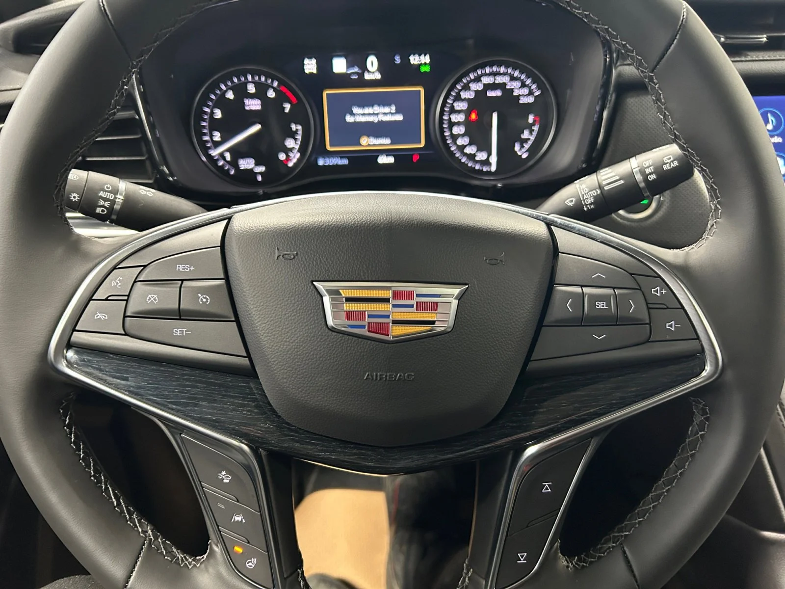New 2026 Crystal White Tricoat Cadillac AWD Premium Luxury image 22