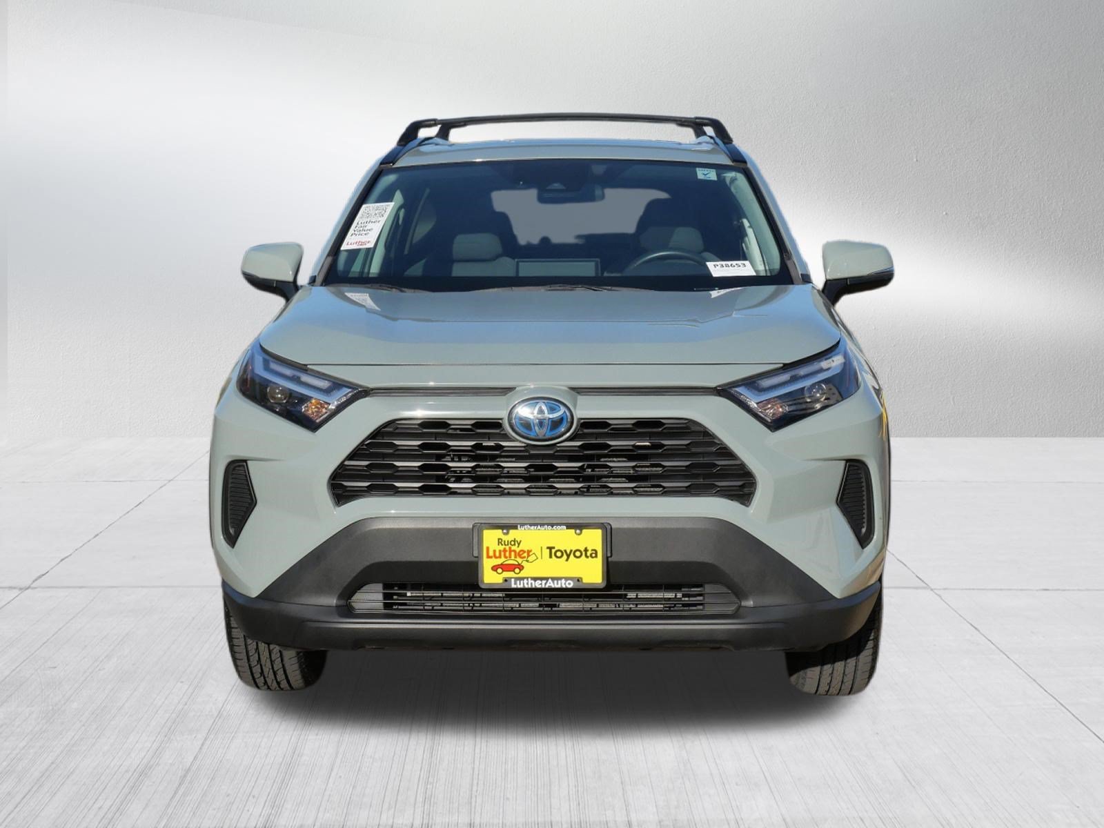 Certified Used 2022 Lunar Rock Toyota Hybrid XLE image 2