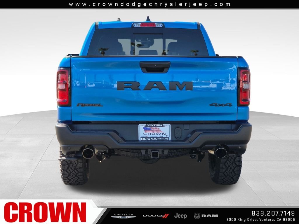 New 2026 Hydro Blue Pearl-Coat Exterior Paint RAM Rebel image 6