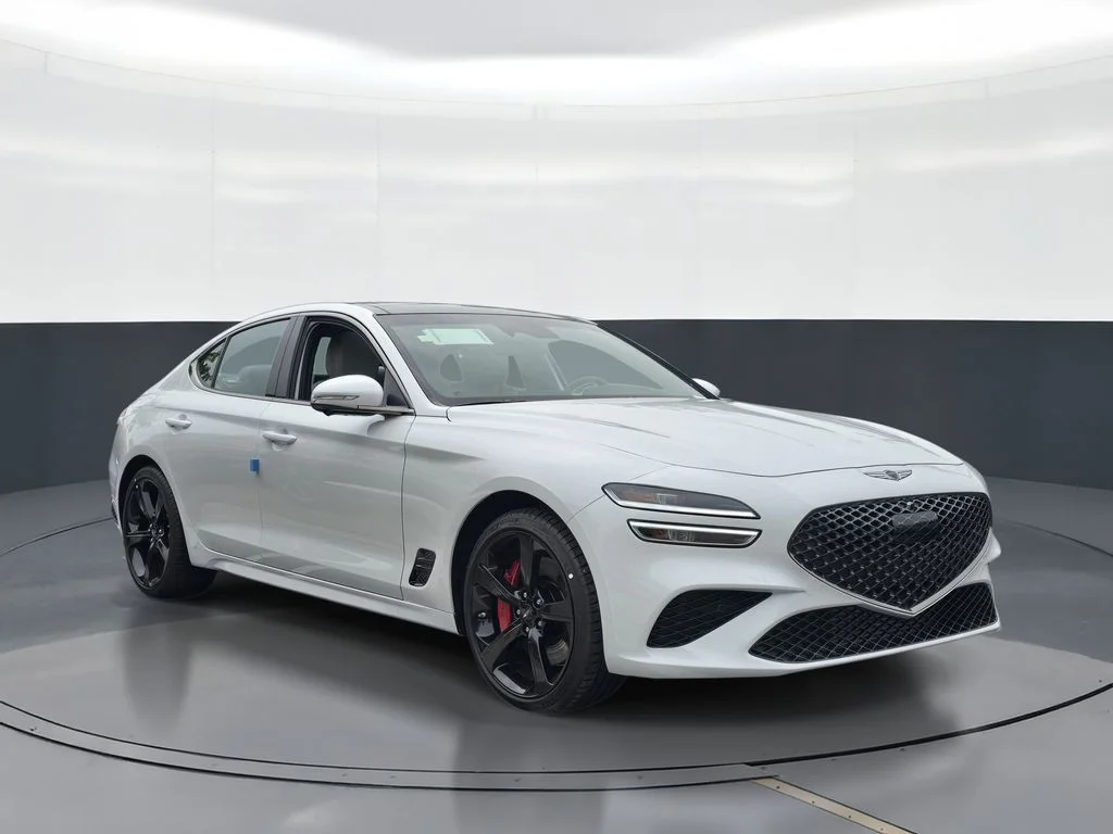 New 2026 White Genesis 3.3T Sport Prestige image 2