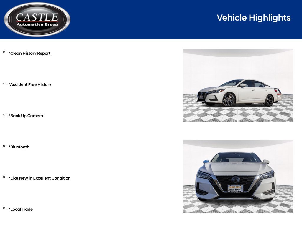 Used 2023 White Nissan SV image 4