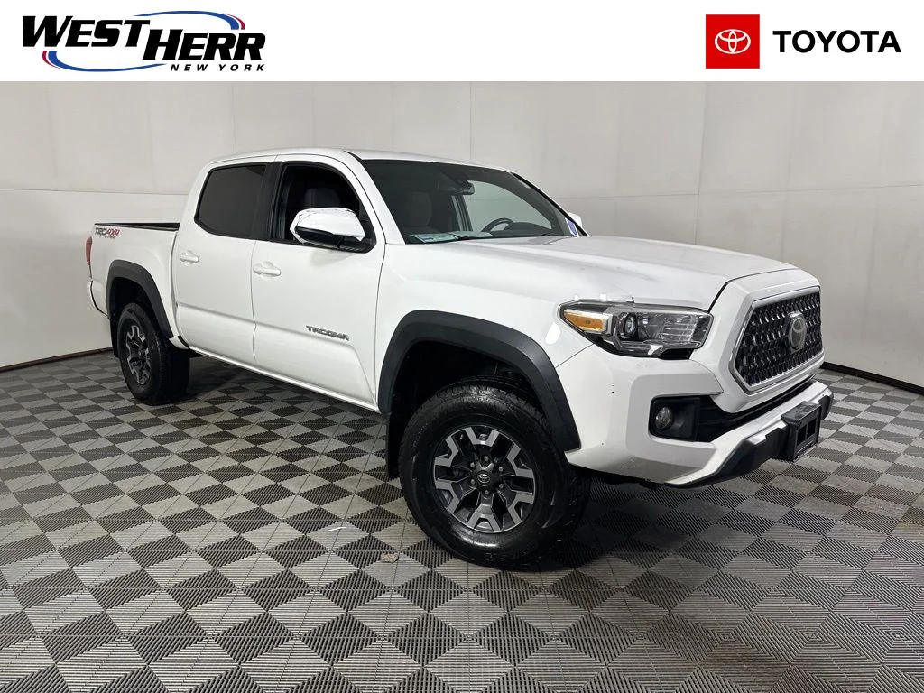 Used 2019 Super White Toyota TRD Off-Road image 1