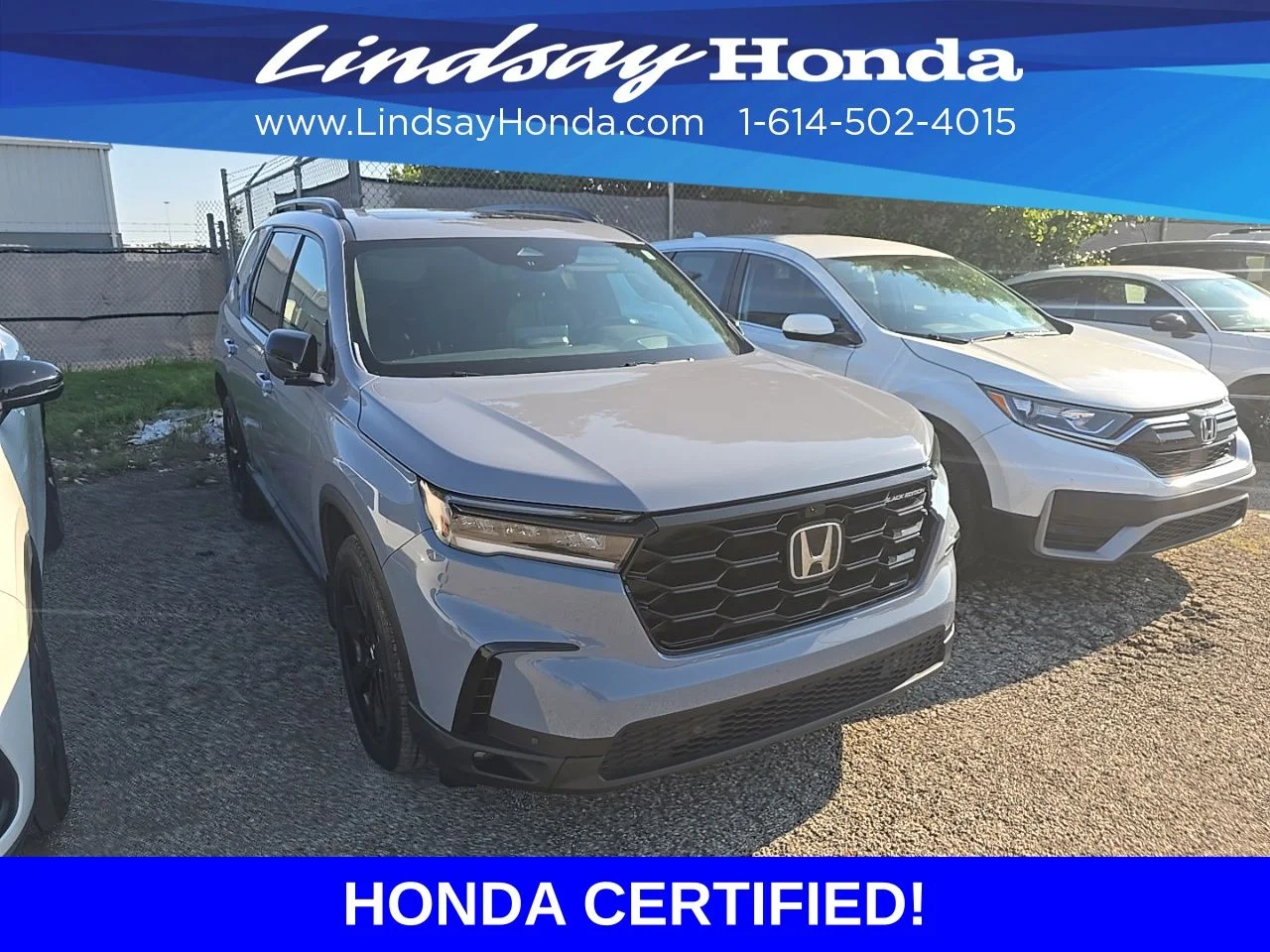 Certified Used 2025 Sonic Gray Pearl Honda Black Edition image 3