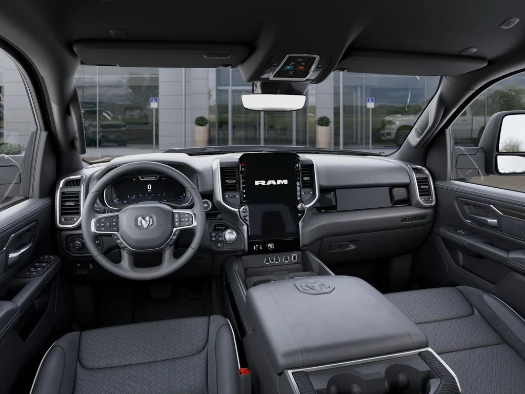 New 2026 Bright White Clear-Coat Exterior Paint RAM Laramie image 15
