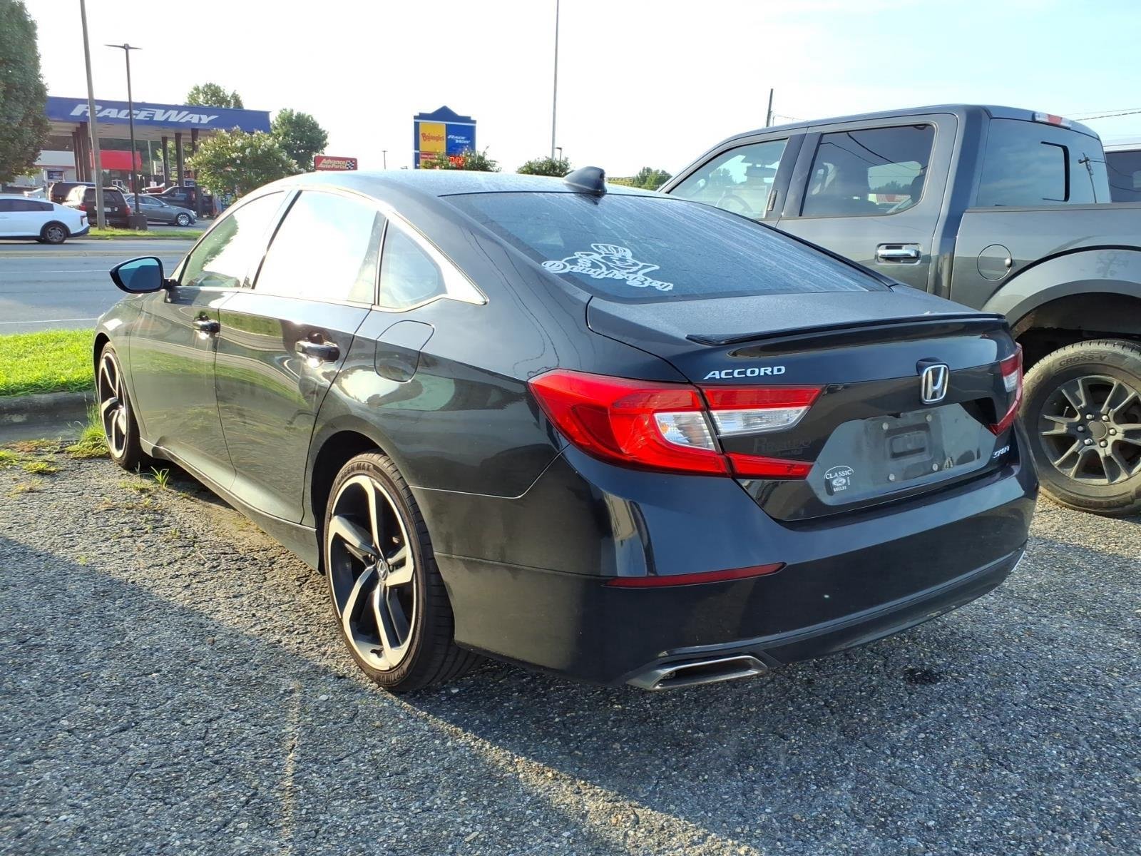 Used 2021 Crystal Black Pearl Honda Sport image 4