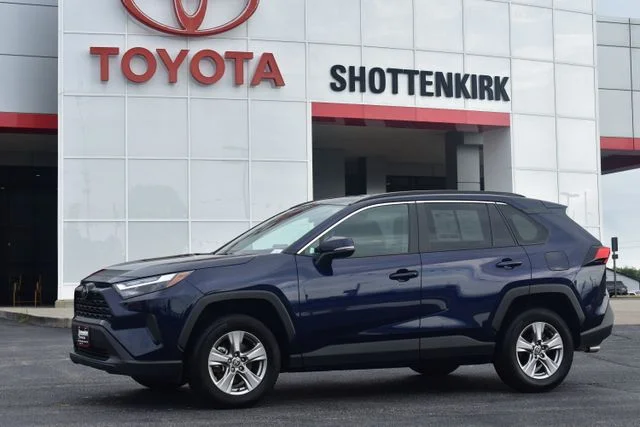 Used 2025 Blue Toyota XLE image 1