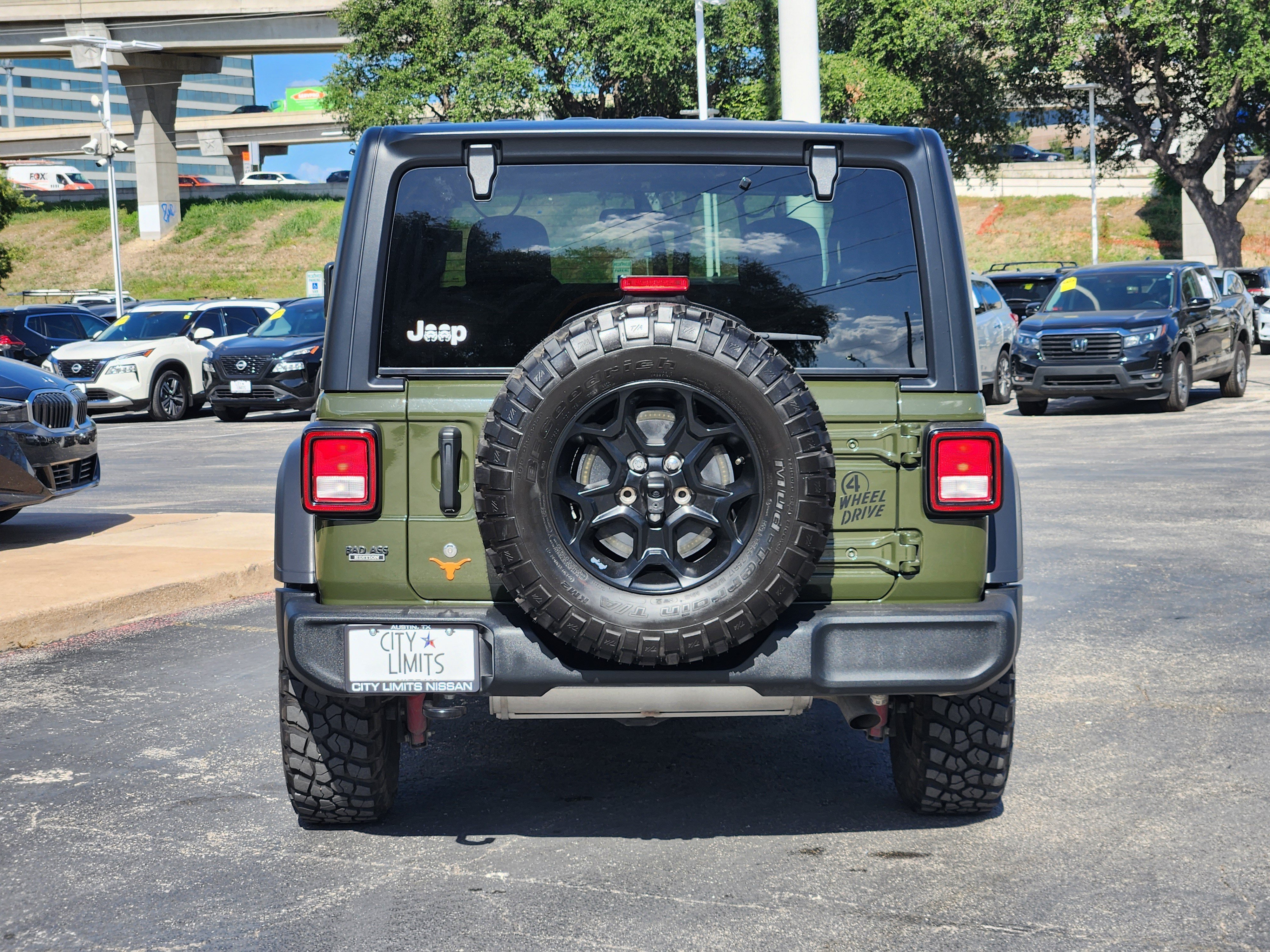 Used 2023 Sarge Green Clear Coat Jeep Willys Sport image 6