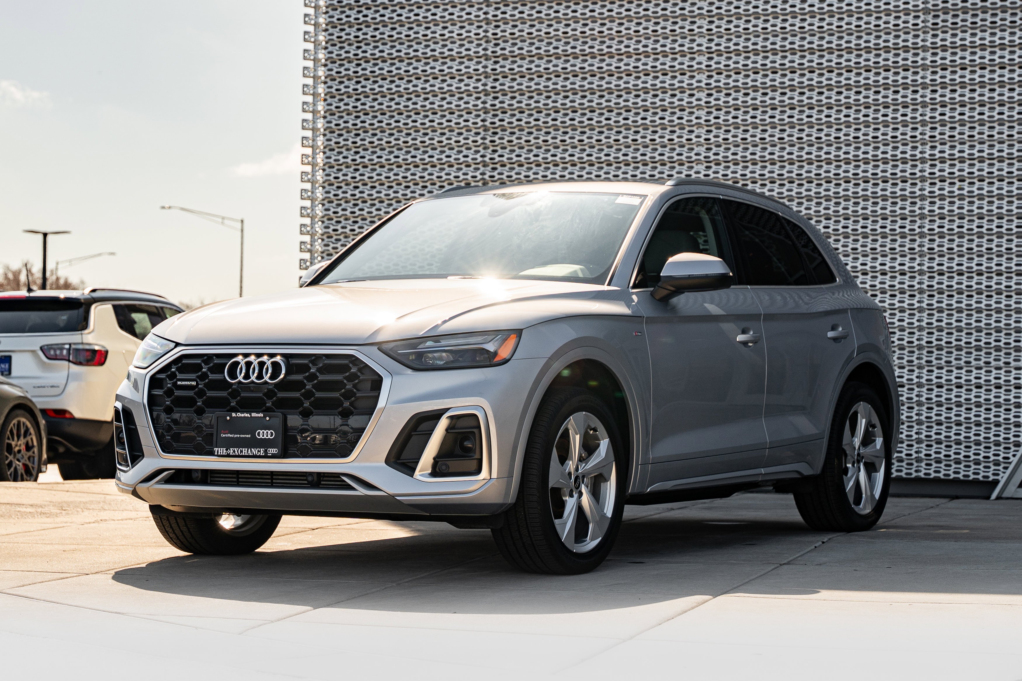 Certified Used 2023 Florett Silver Metallic Audi S line Premium Plus image 7