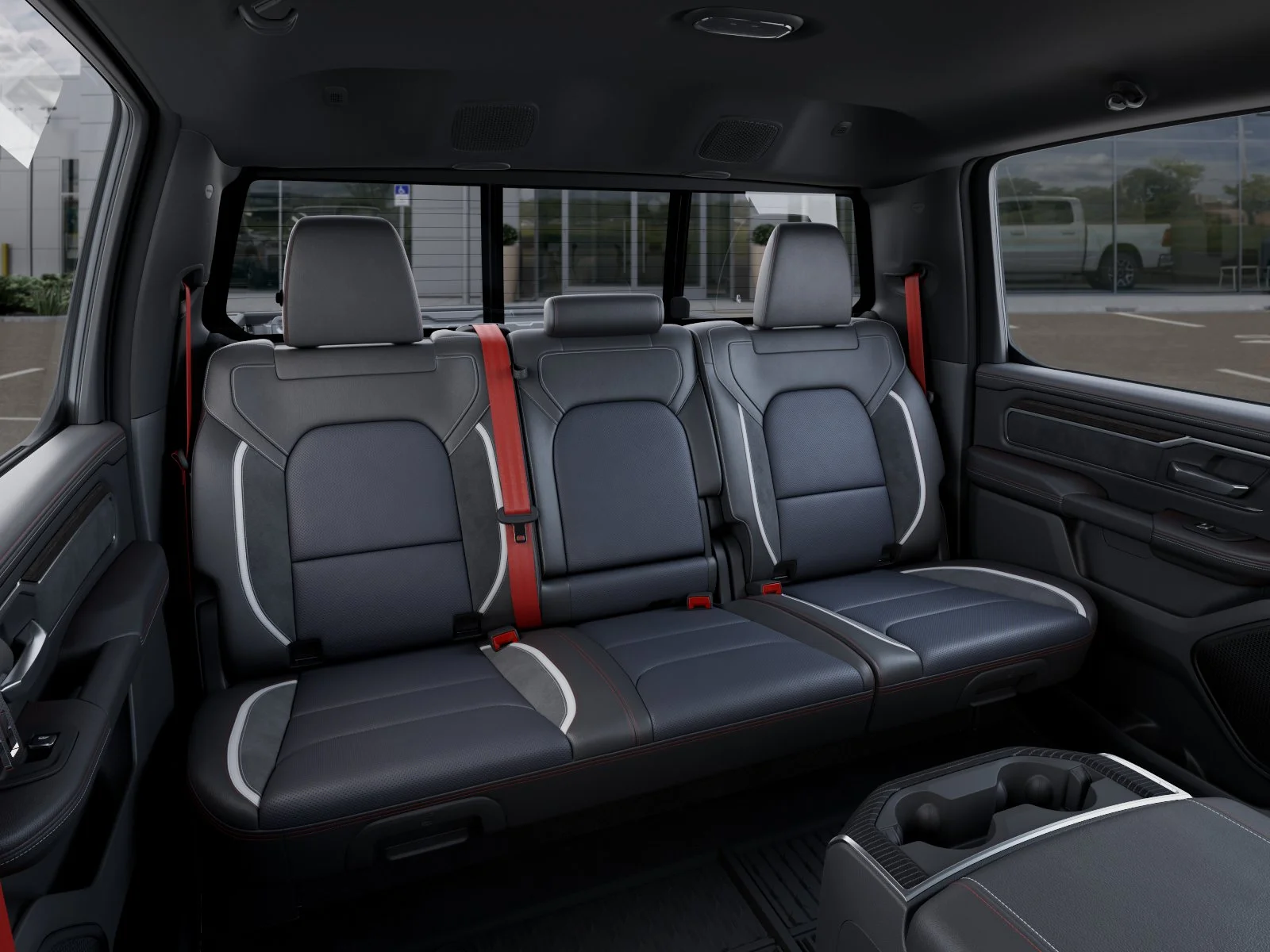 New 2026 Bright White Clear-Coat Exterior Paint RAM Laramie image 41
