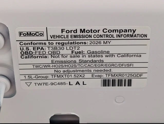 New 2026 Oxford White Ford Big Bend® image 52