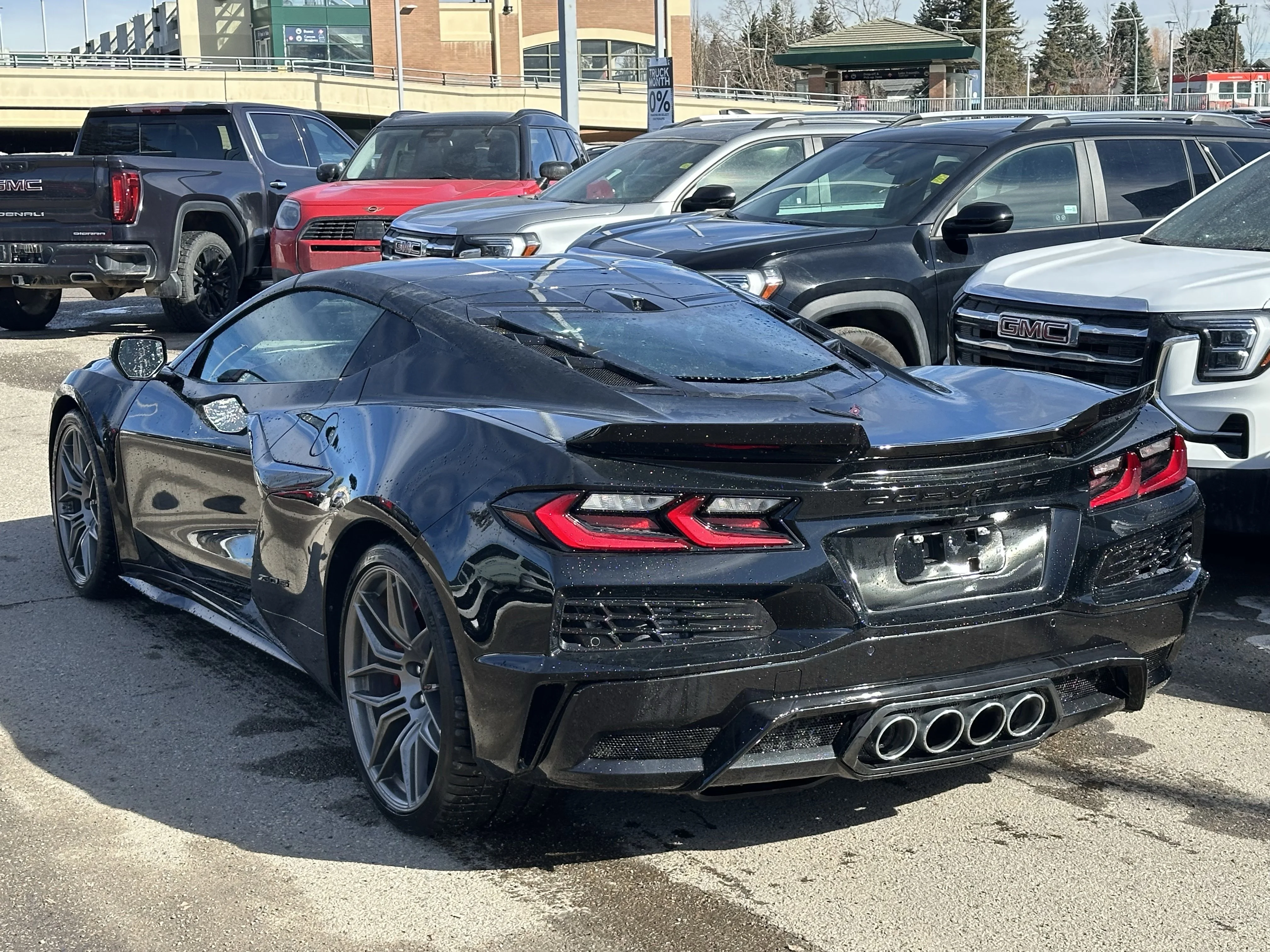New 2026 Black Chevrolet 2LZ Z06 image 4