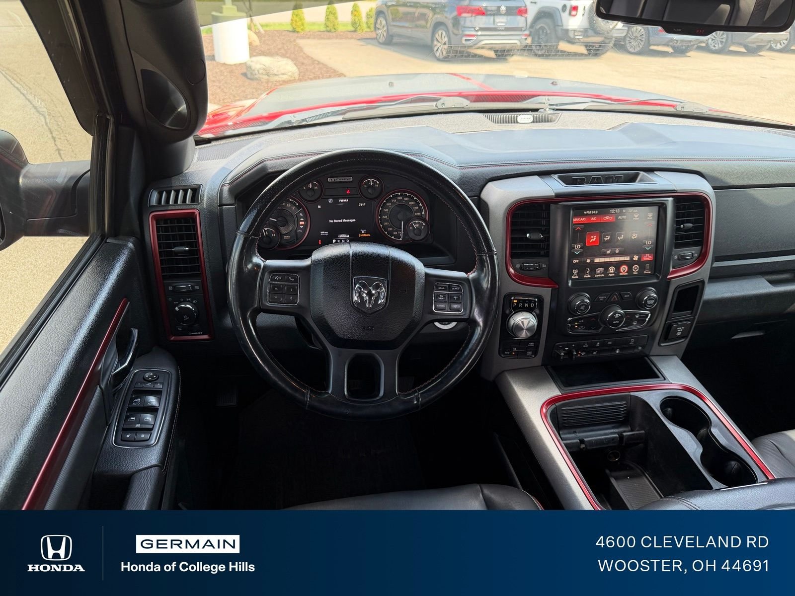 Used 2017 Flame Red Clearcoat Ram Rebel image 13