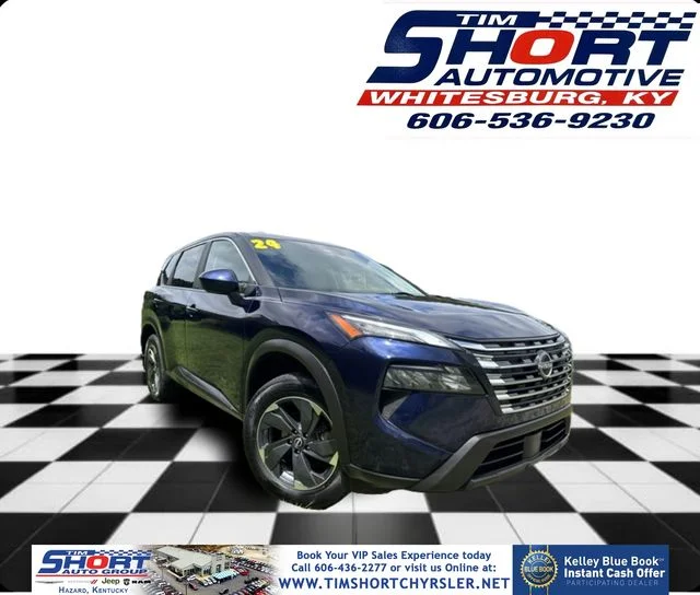 Used 2024 Blue Nissan SV image 1