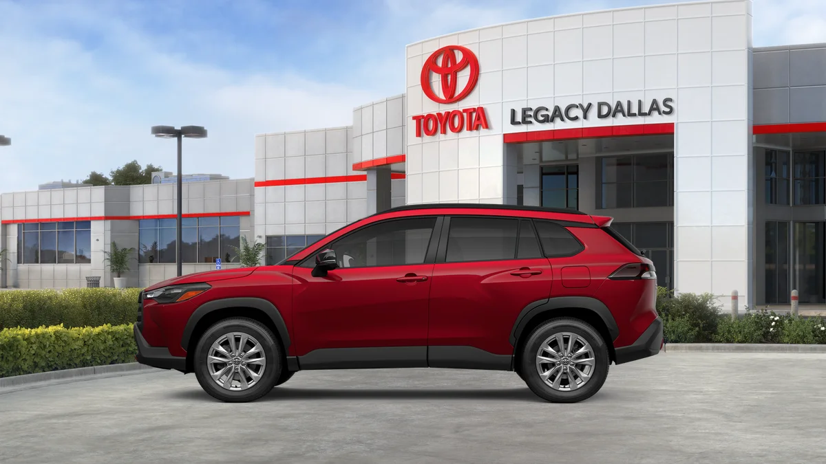 New 2026 Soul Red Crystal Toyota LE image 5
