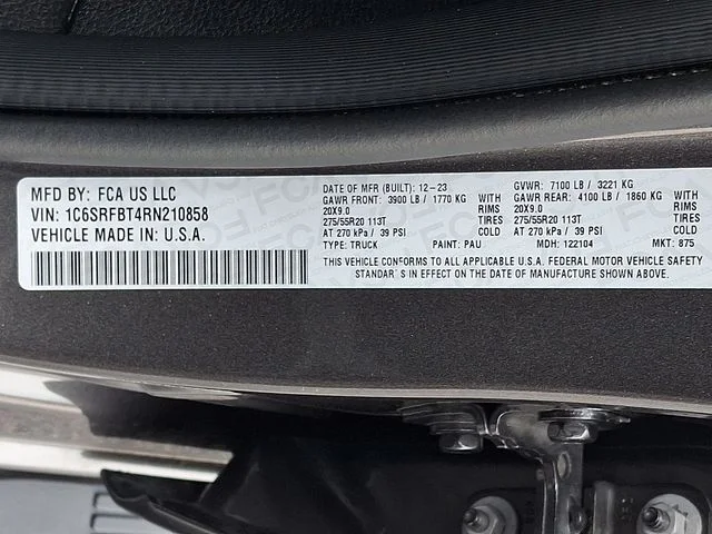 Used 2024 Gray Ram Big Horn/Lone Star image 25