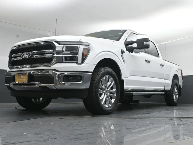 Certified Used 2025 White Ford Lariat image 40