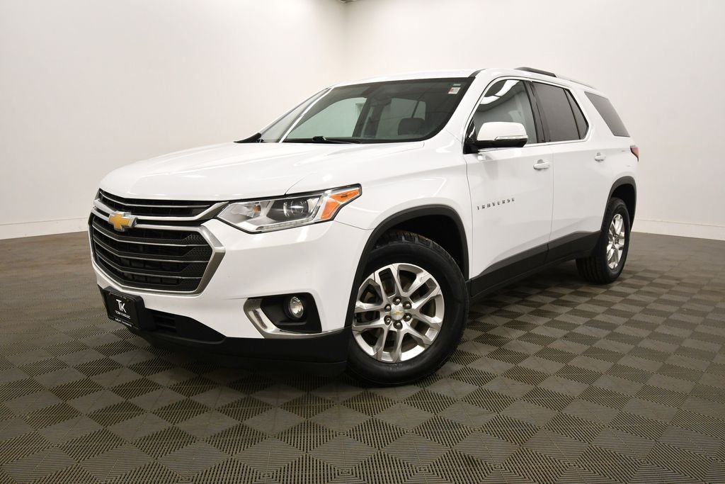 Used 2018 Chevrolet Traverse 1LT with VIN 1GNEVGKW7JJ254177 for sale in Rochester, Minnesota