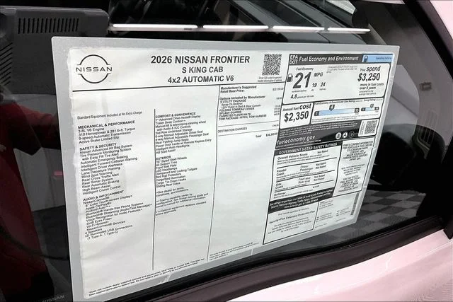 New 2026 Glacier White Nissan S image 39