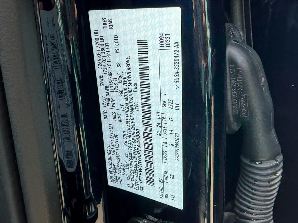 Certified Used 2023 Blue Metallic Ford Raptor image 19