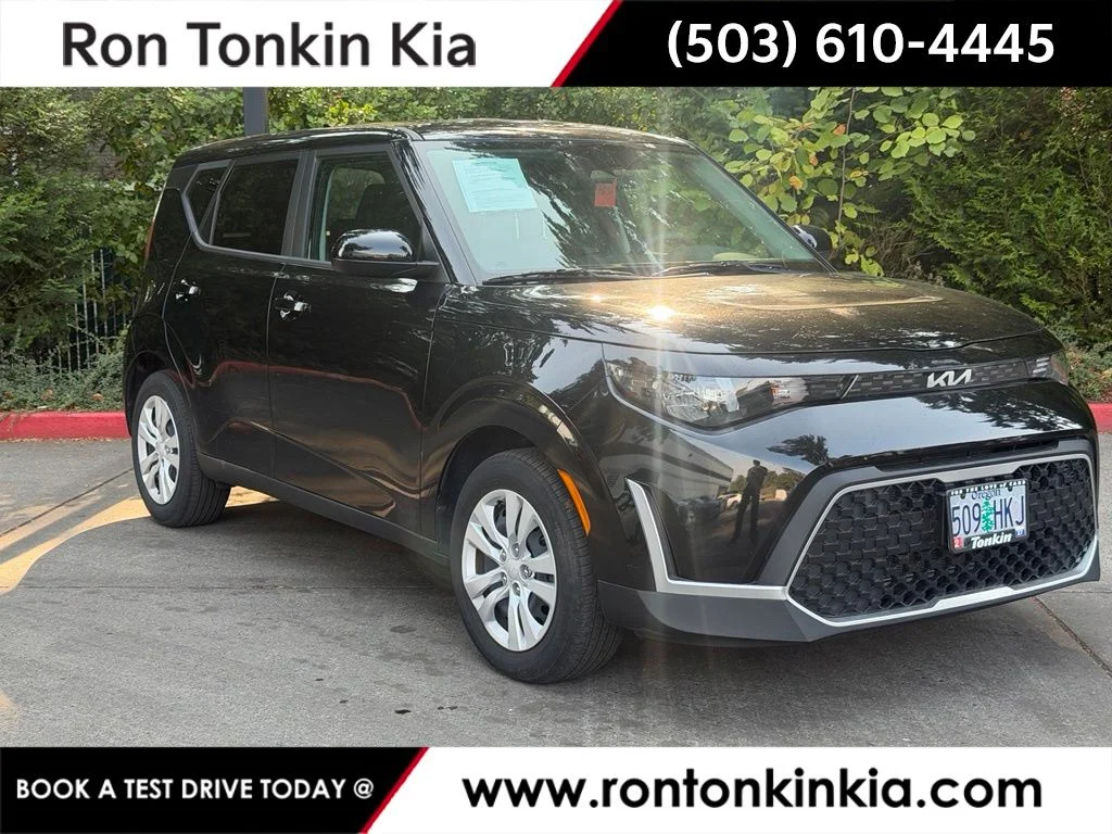 Used 2024 Fusion Black Kia LX image 1