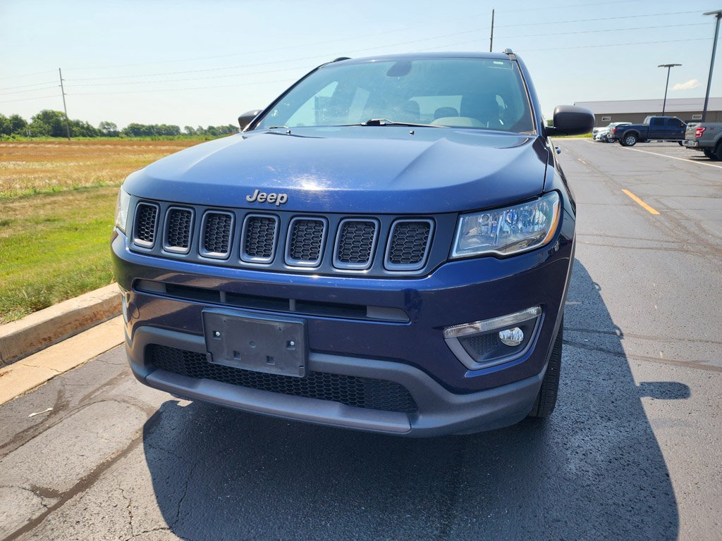 Used 2021 Jazz Blue Pearlcoat Jeep 80th Anniversary image 2