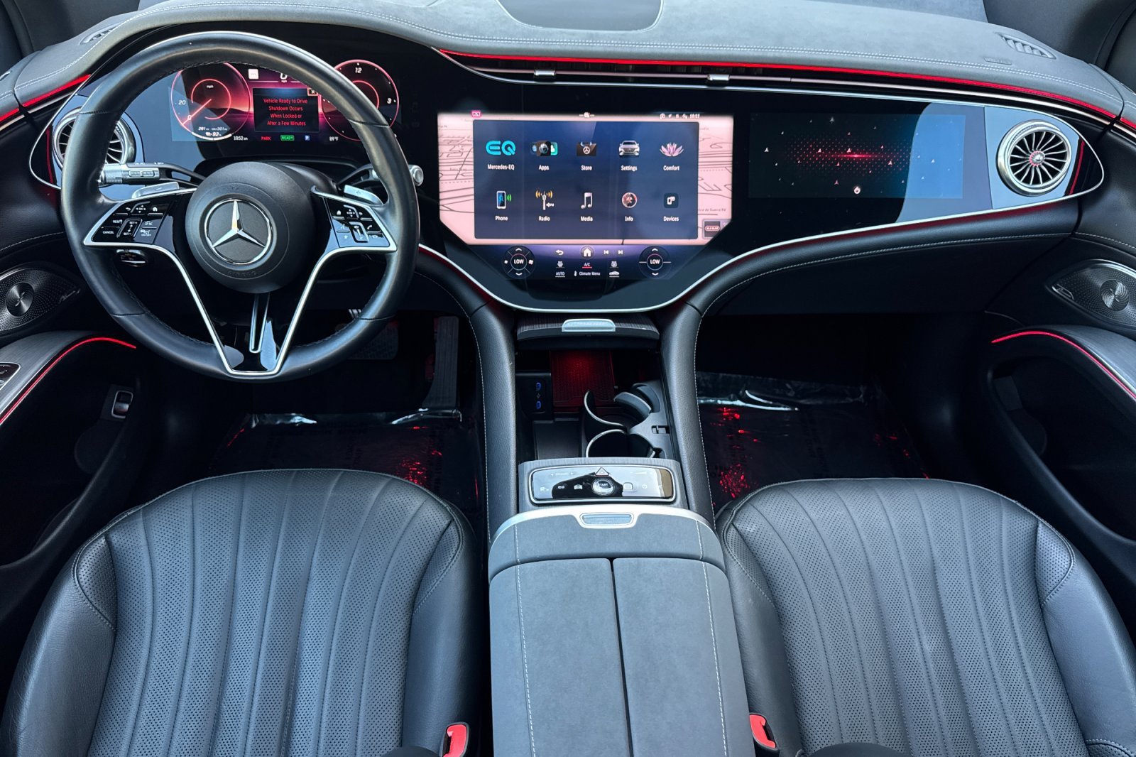 Certified 2024 Mercedes-Benz EQS SUV Base with VIN 4JGDM2DB2RA034599 for sale in Laguna Niguel, CA