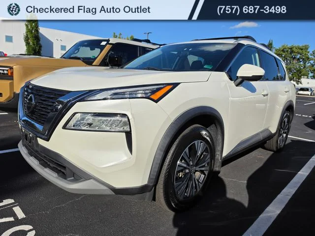 Used 2021 Pearl White Nissan SV image 1