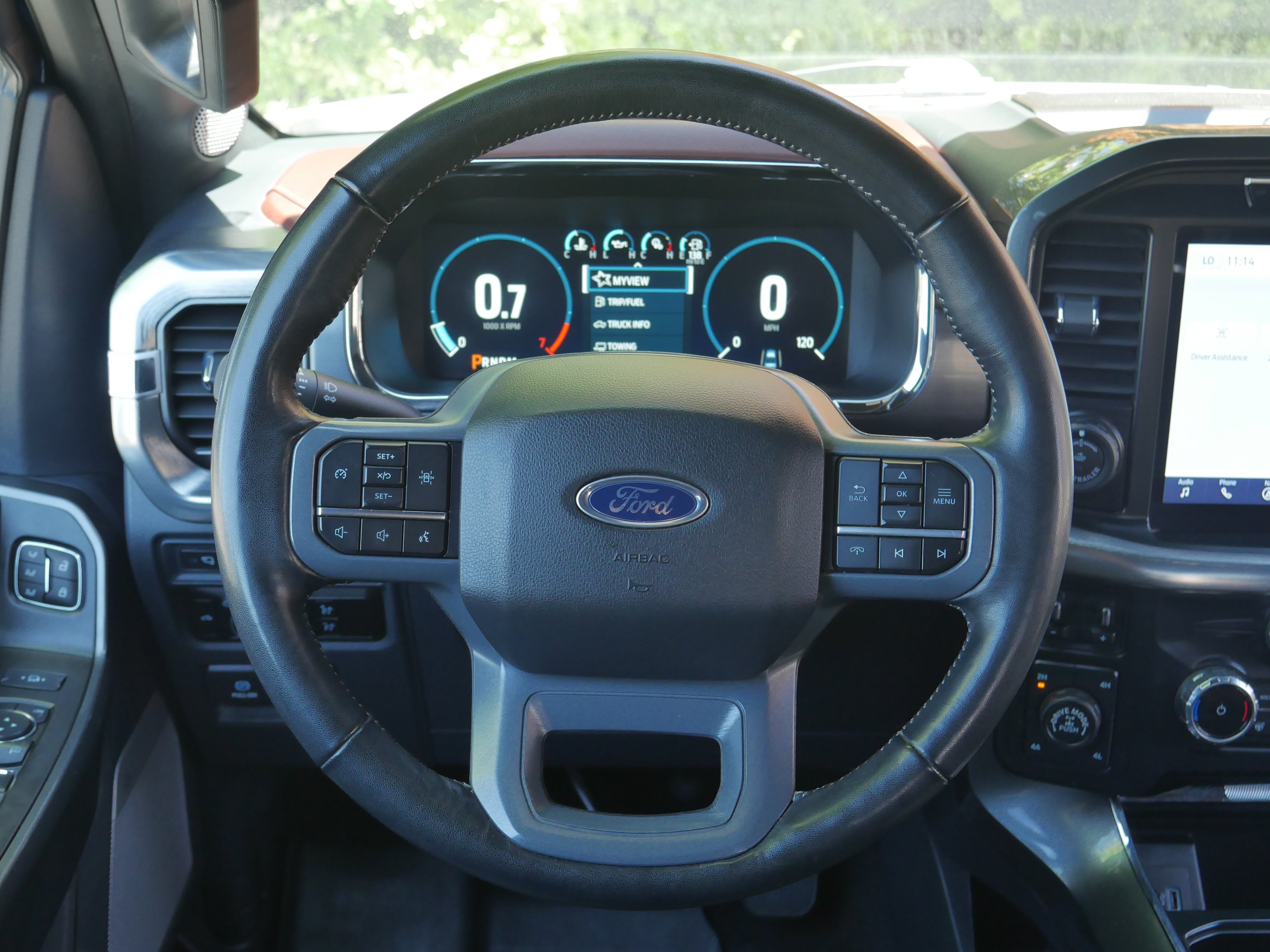 Certified Used 2023 Atlas Blue Metallic Ford LARIAT image 6