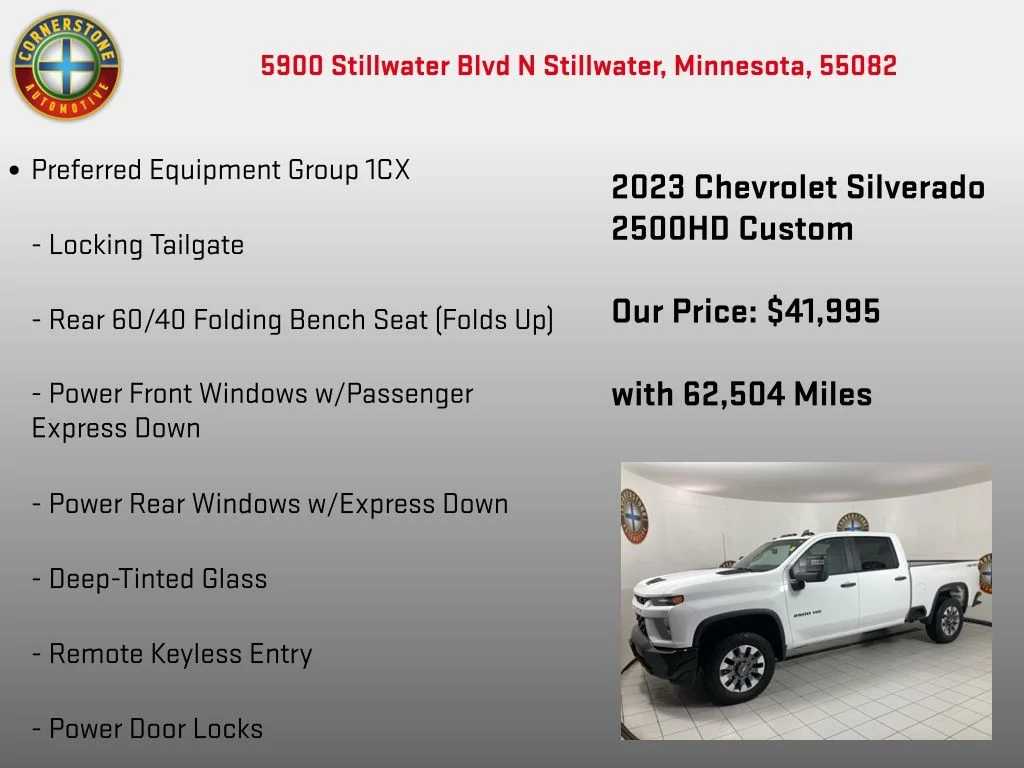 Used 2023 White Chevrolet Custom image 5