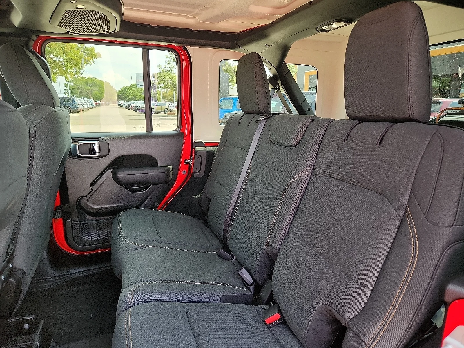New 2026 Firecracker Red Clear-Coat  Paint Jeep 4-DOOR SPORT image 10