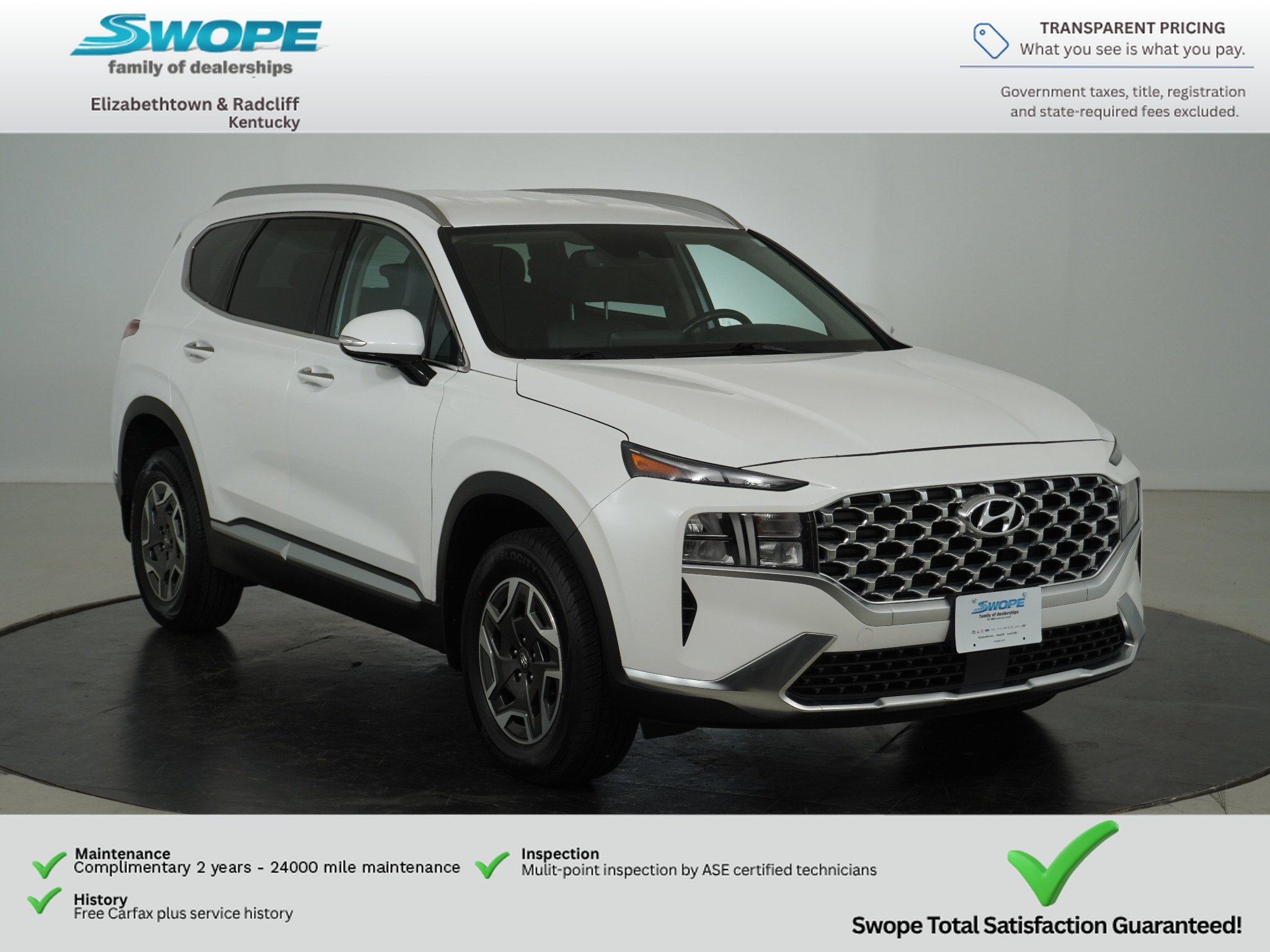2022 Hyundai Santa Fe Blue