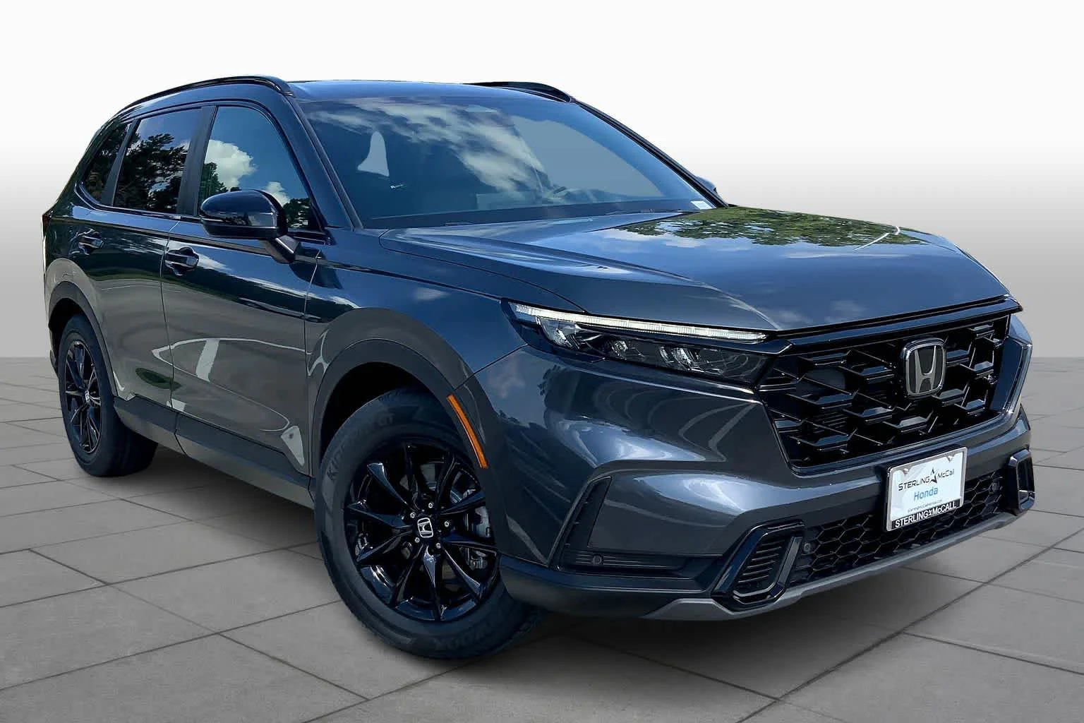 New 2026 Meteorite Gray Metallic Honda 2WD Sport-L Hybrid image 2