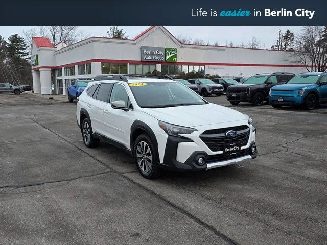 Used 2024 Crystal White Pearl Subaru Limited image 1