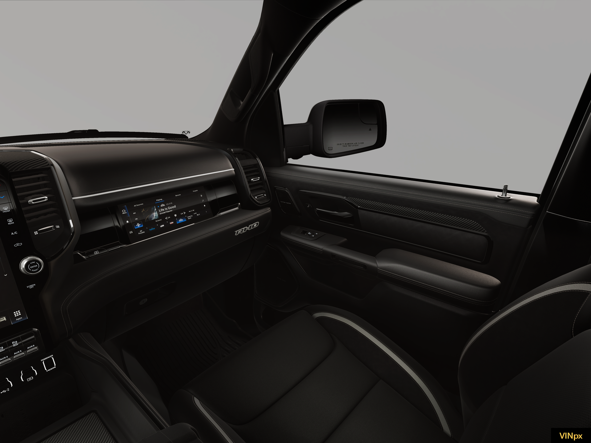 New 2026 Diamond Black Crystal Pearl-Coat Exterior Paint RAM RHO image 19