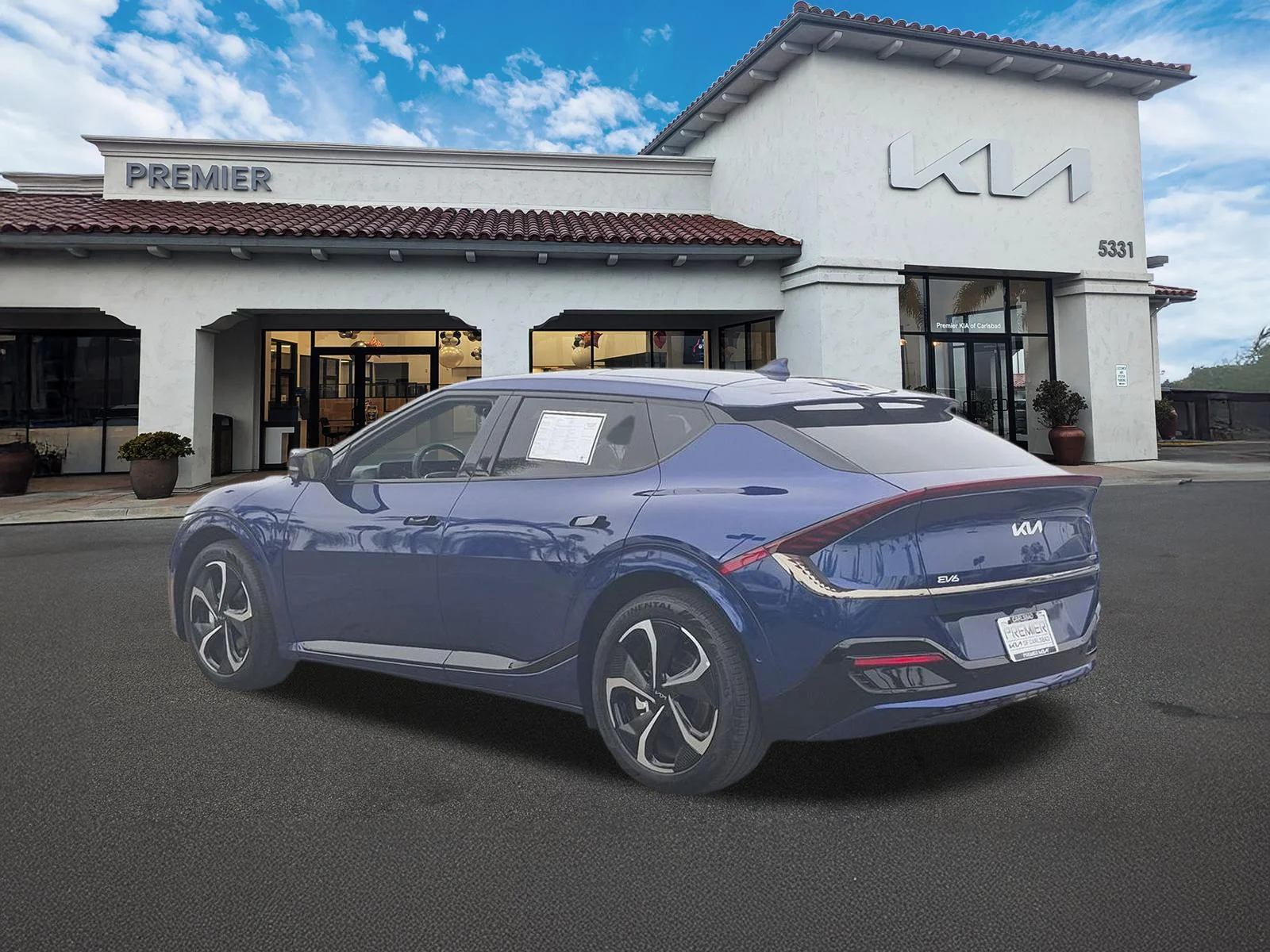 Certified Used 2022 Yacht Blue Kia GT-Line image 6
