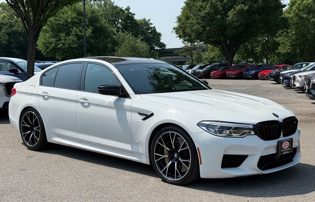 Used 2019 White BMW Competition image 1
