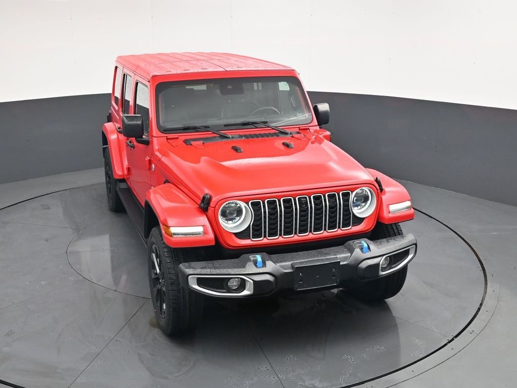 Used 2024 Red Jeep Sahara 4xe image 34