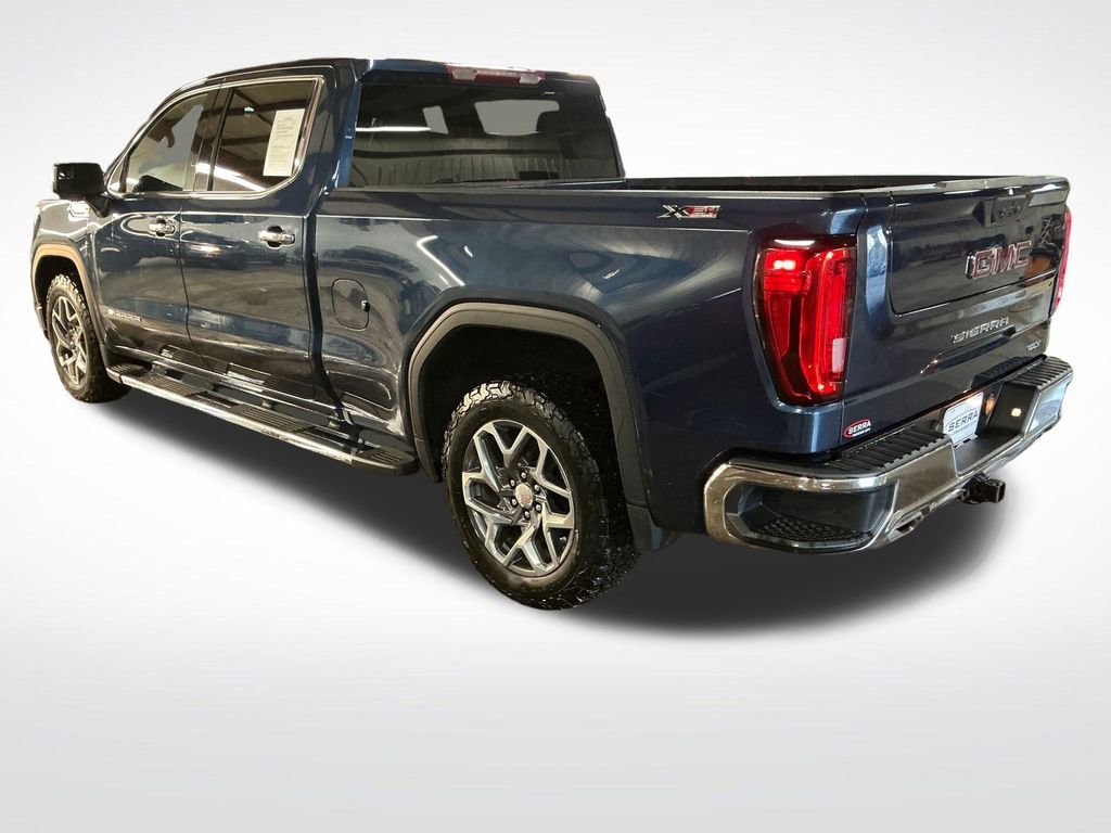 Used 2022 Pacific Blue Metallic GMC SLT image 3