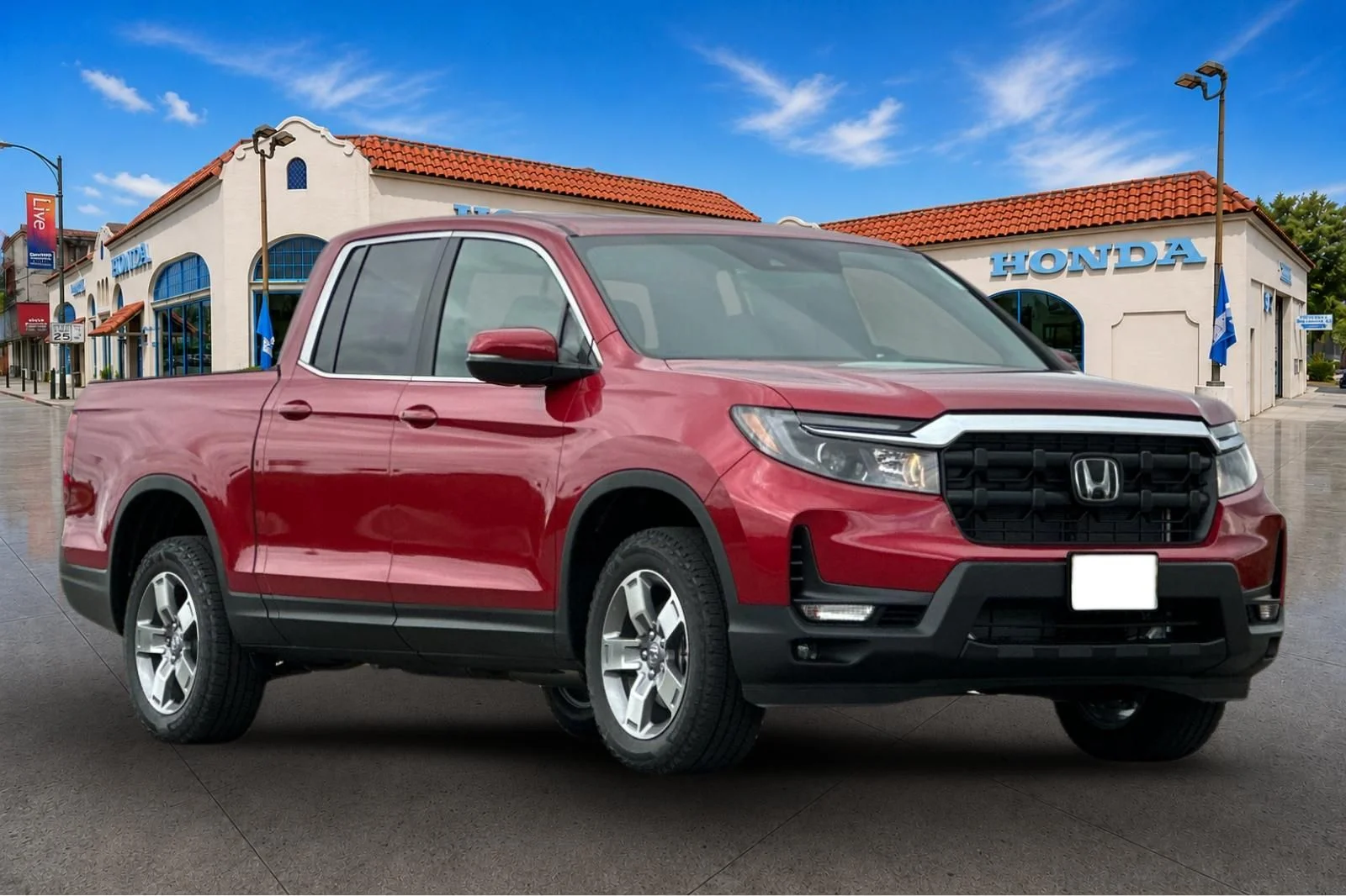New 2026 Radiant Red Metallic II Honda RTL image 2