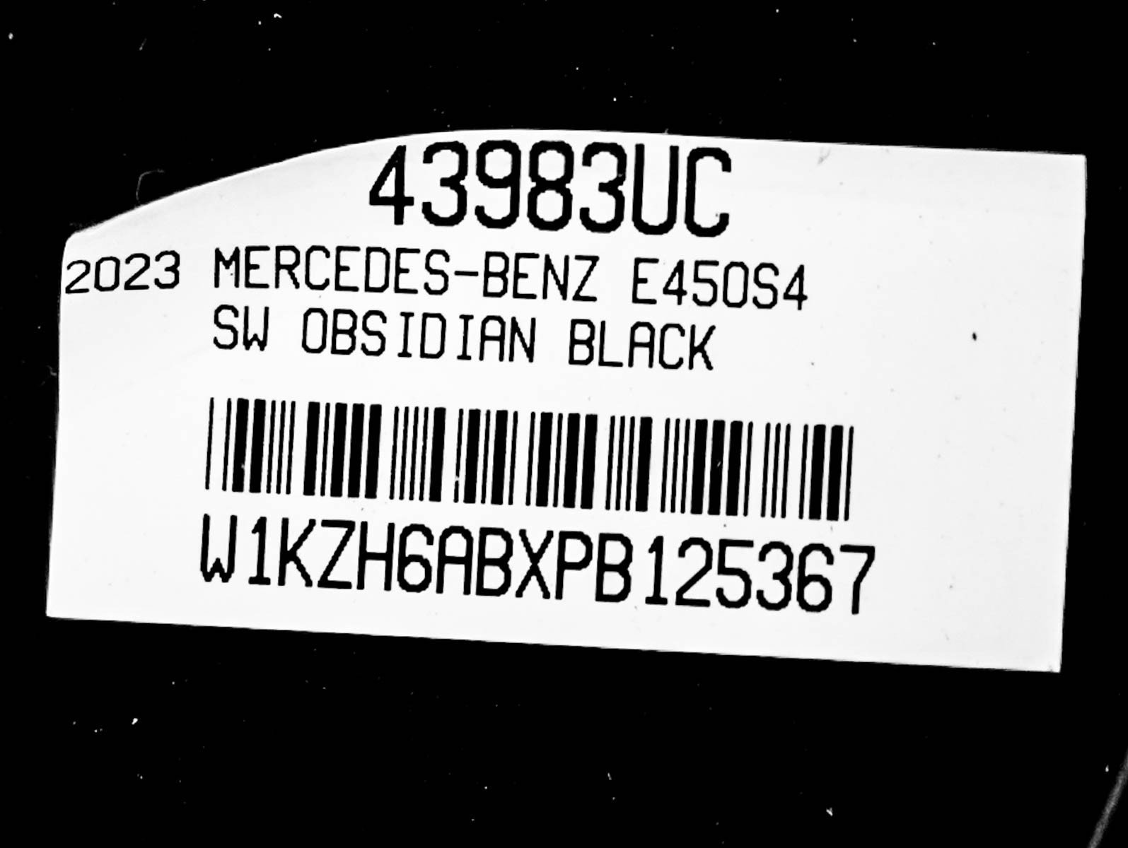 Certified Used 2023 Obsidian Black Metallic Mercedes-Benz E 450 4MATIC® All-Terrain Wagon image 24
