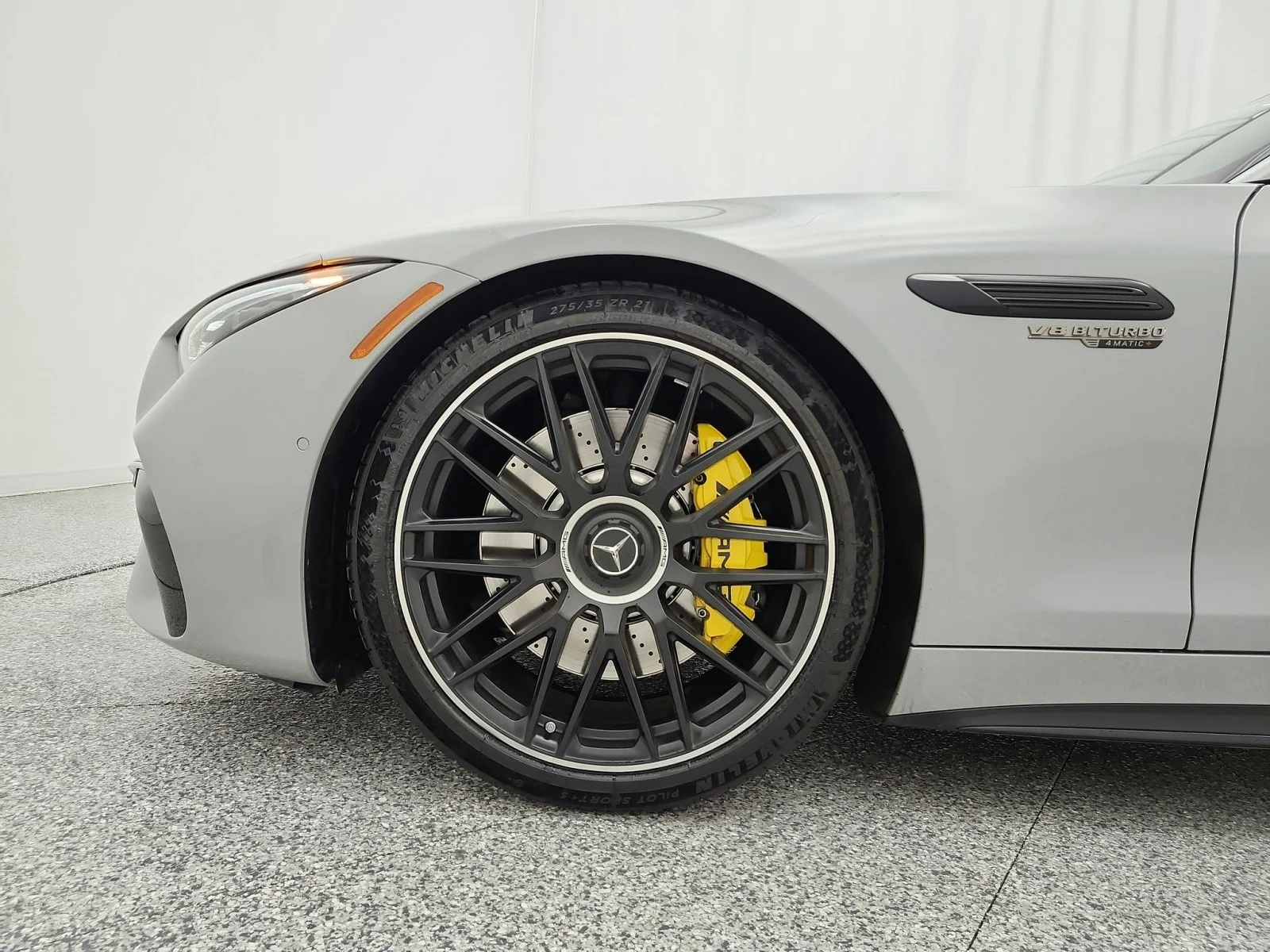 Certified Used 2022 MANUFAKTUR Alpine Grey Mercedes-Benz AMG® SL 55 Roadster image 17