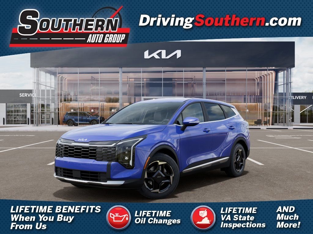 New 2026 Blue Kia EX image 1